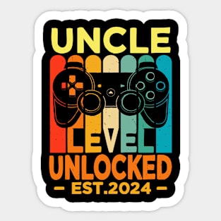 uncle level unlocked est 2024 Sticker